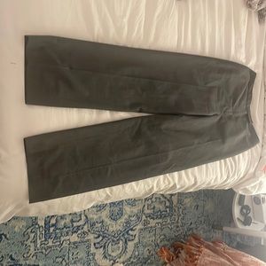 Grey houndstooth trousers